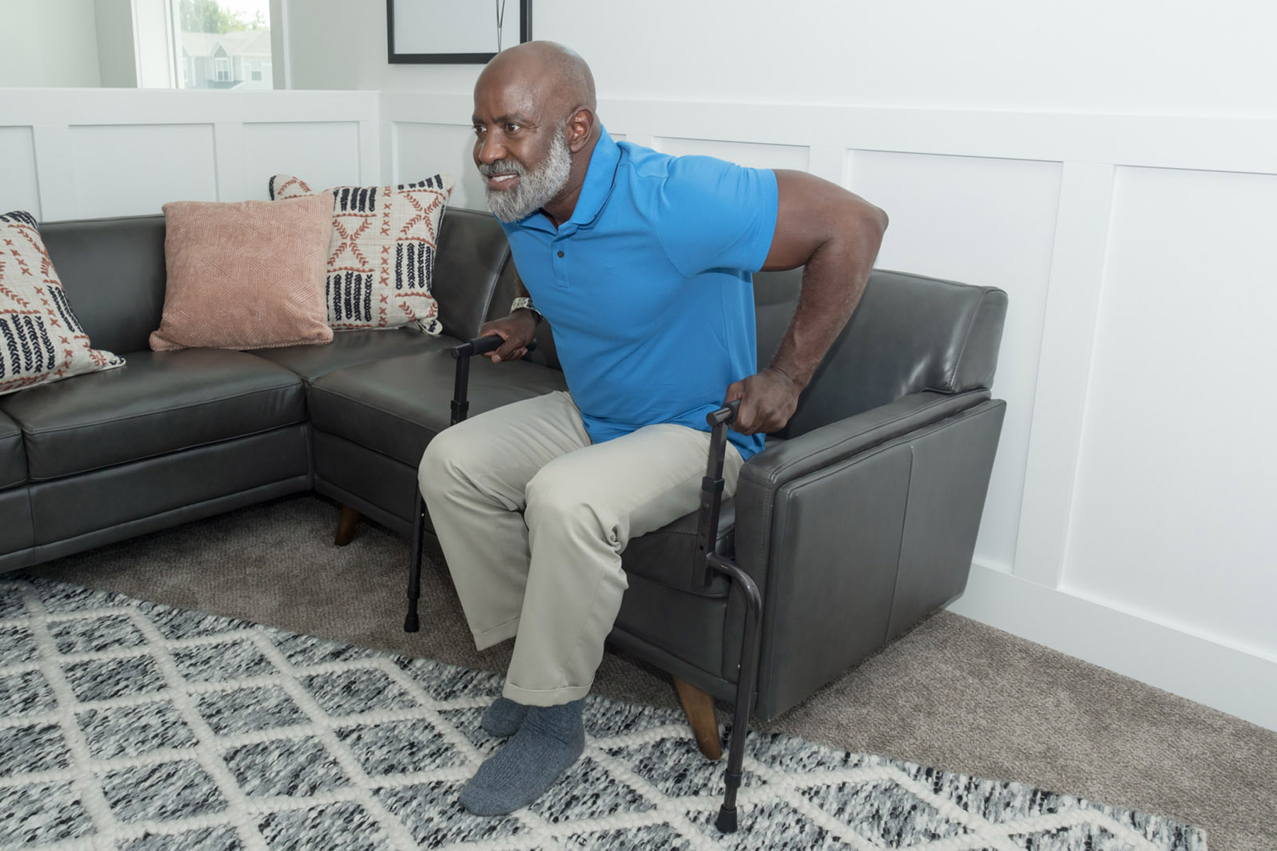 Stander Couch Cane with Pouch, Stander Products