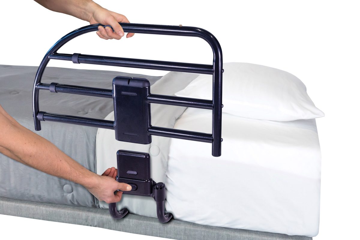 Click-N-Go Extendable Bed Rail – Able Life Solutions